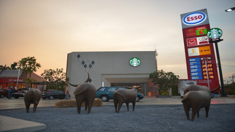 เปิดแล้ว!!! ปั้ม ESSO แห่งใหม่ย่านบางบัวทอง