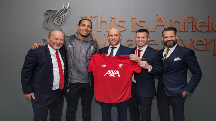 “สโมสรฟุตบอลลิเวอร์พูล” ประกาศความร่วมมือกับ “กลุ่มแอกซ่า”