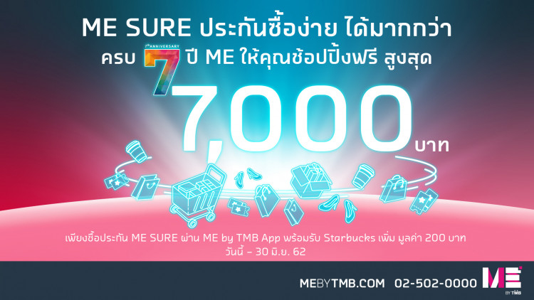 ฉลองครบรอบ 7 ปี ME by TMB