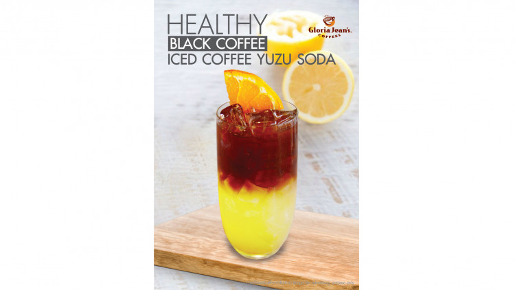 Iced Coffee Yuzu Soda จาก กลอเรีย จีนส์ คอฟฟี่
