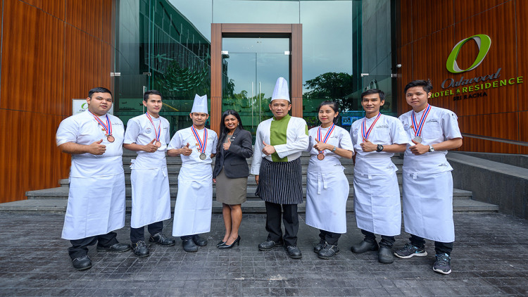 เชฟโอ๊ควู๊ดฯ ศรีราชา คว้าเหรียญ TUCC2019