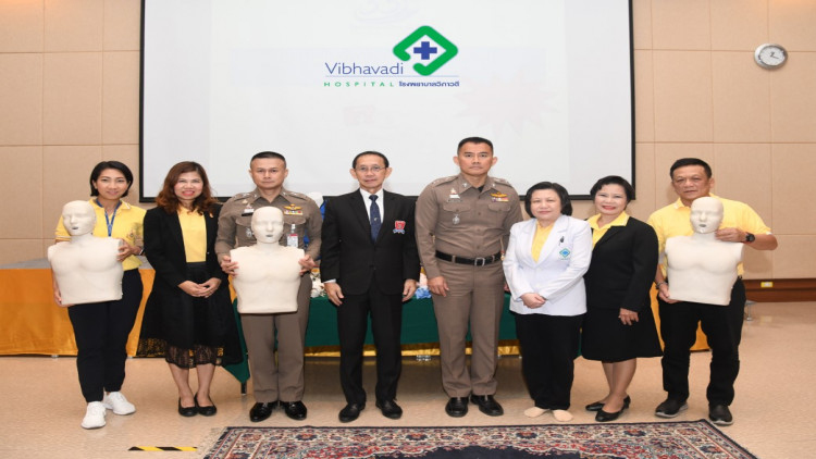 อบรม CPR สำหรับเจ้าหน้าที่ตำรวจ