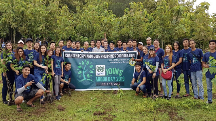 ซีพีเอฟ ฟิลิปปินส์ ร่วมปลูกต้นไม้ เนื่องในวัน Arbor Day 2019