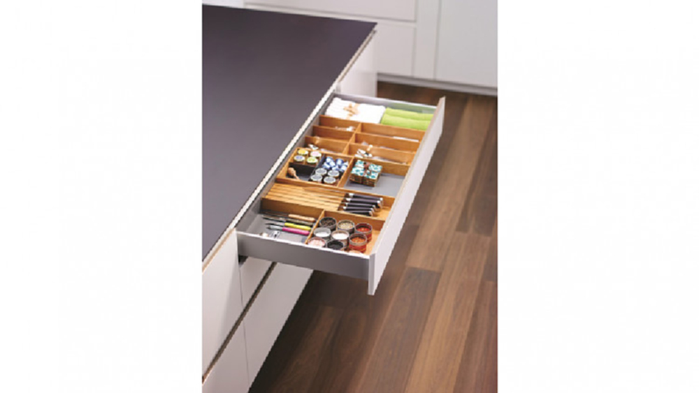 "อุปกรณ์จัดเก็บในลิ้นชัก FineLine MosaiQ" จากเฮเฟเล่