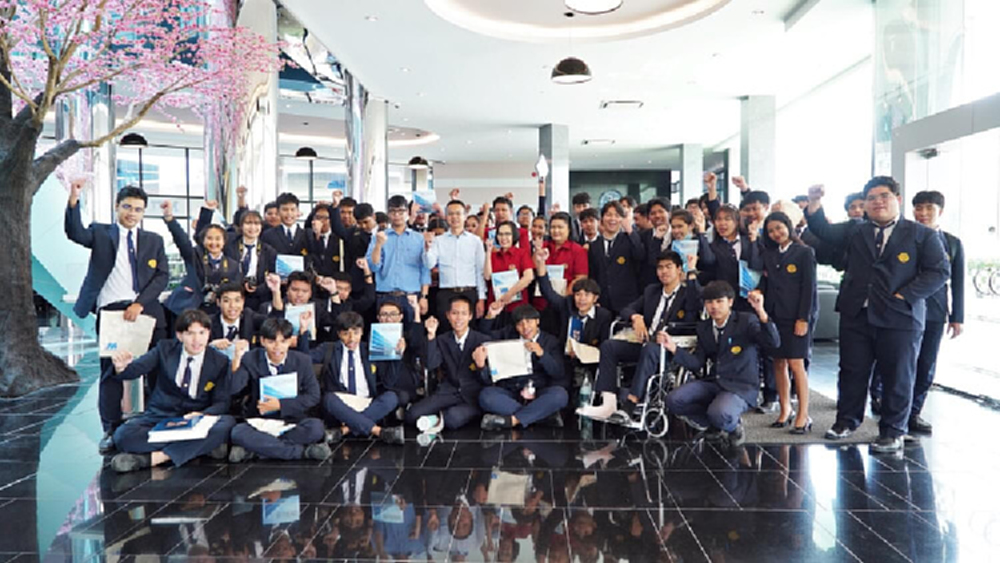 เมโทรซิสเต็มส์ฯ ต้อนรับคณะครูและนักเรียนจากวิทยาลัยพณิชยการบางนา