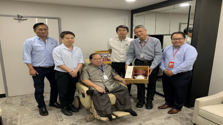 ผู้บริหาร The Cube Condo ต้อนรับผู้บริหาร CPAC เครือ SCG 