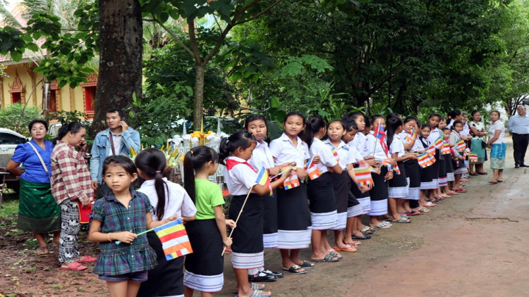 ซี.พี. ลาว ผนึกกำลัง สปป.ลาว ร่วมทำนุบำรุงพุทธศาสนา