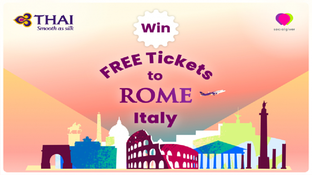 จับมือมอบตั๋วเครื่องบินฟรี