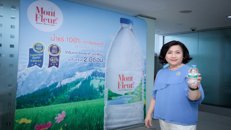 “น้ำแร่มองต์เฟลอ” สร้างชื่อบนเวทีประกวดระดับโลก