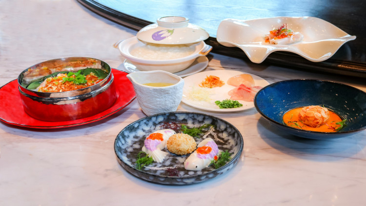 เซทอาหารจีนเพื่อคนรักสุขภาพ “เซทปลาฮามาจิ”