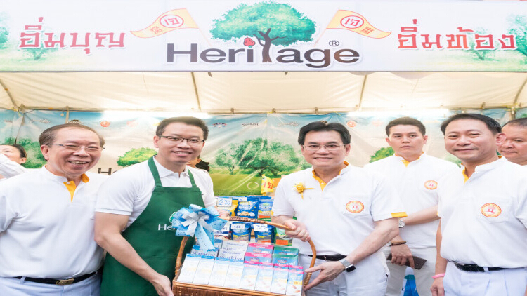 เครือเฮอริเทจร่วมสนับสนุนเทศกาลงานเจ เยาวราช ประจำปี 2562