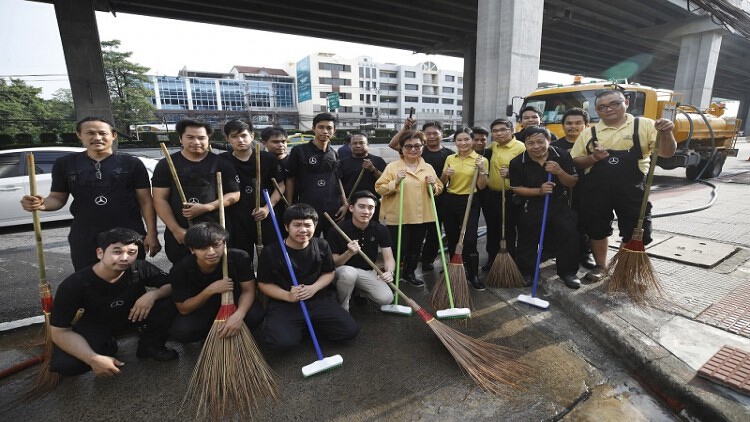 เบนซ์ตลิ่งชัน เปิดโครงการ "ช่างคิด ช่างทำ"