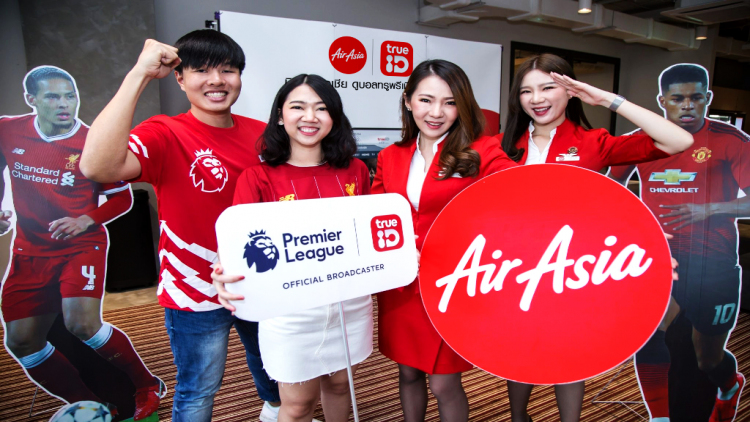 บินแอร์เอเชีย ดูบอลทรูพรีเมียร์ลีกฟรี