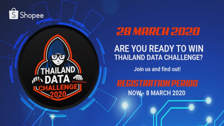 ช้อปปี้เปิดประลอง ‘Thailand Data Challenge 2020’