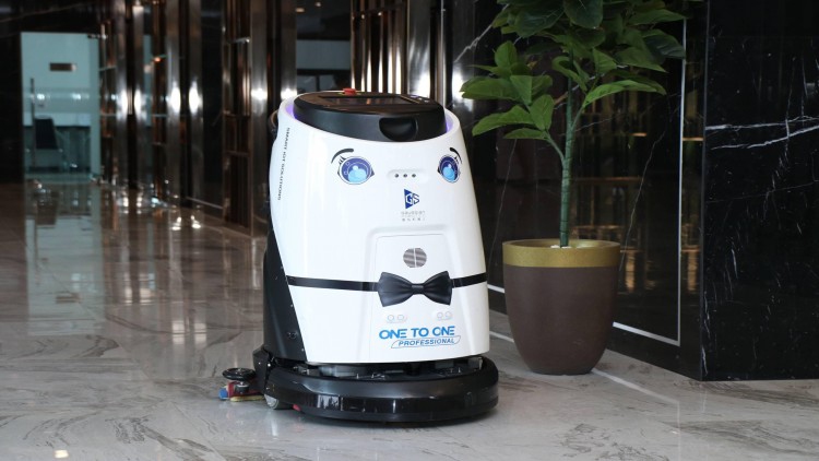 วันทูวันเปิดตัวหุ่นยนต์ทำความสะอาดลดความเสี่ยงติดโควิด19
