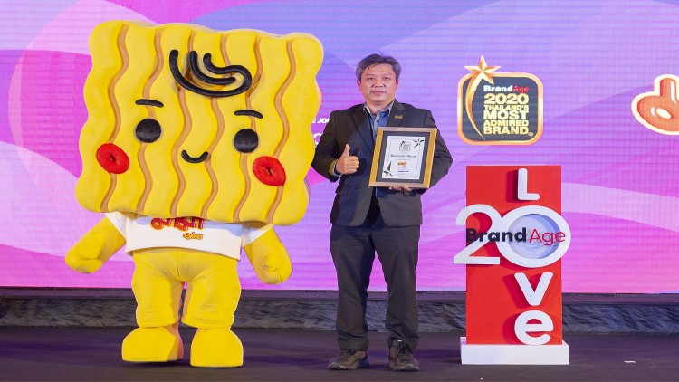 “มาม่า” คว้ารางวัล “2020 Thailand’s Most Admired Brand”