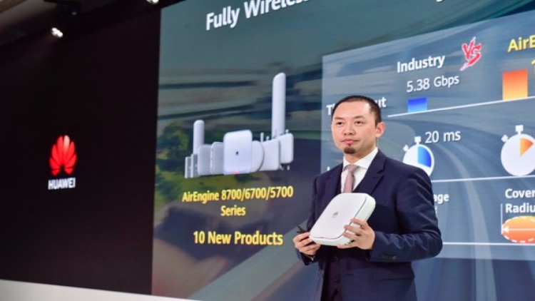 หัวเว่ยเปิดตัวผลิตภัณฑ์ AirEngine Wi-Fi 6 