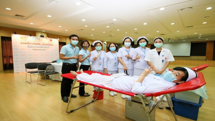 82 ปี โรงพยาบาลหัวเฉียว จัดบริจาคโลหิต ช่วยเหลือชีวิตผู้ป่วย