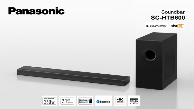  Panasonic Soundbar รุ่น SC-HTB600