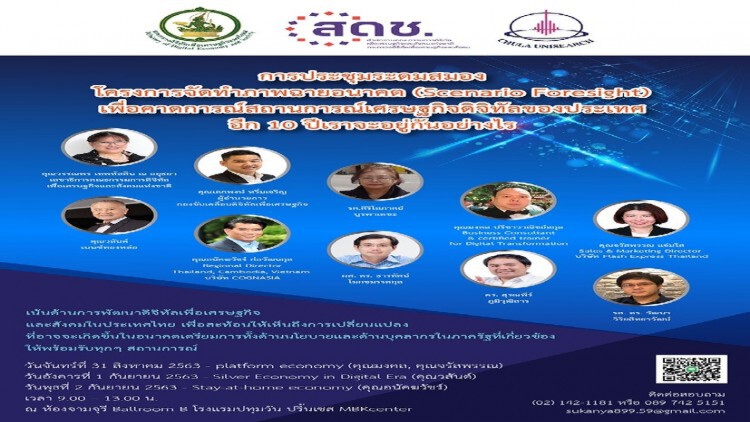 โครงการจัดทำภาพฉายอนาคต (Scenario Foresight)