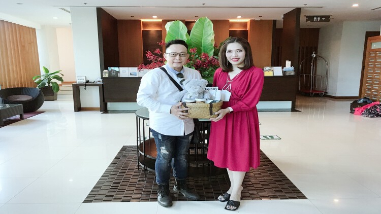 โรงแรมแคนทารี อยุธยา ให้การต้อนรับ “แมน-วทัญญู มุ่งหมาย”