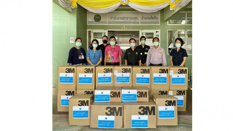 เชฟรอนมอบอุปกรณ์ทางการแพทย์แก่ 6 โรงพยาบาล ในจังหวัดสมุทรสาครและชลบุรี