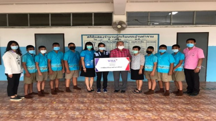 ดับบลิวเอชเอ กรุ๊ป แบ่งปันความสุขผ่านหลากหลายกิจกรรมช่วยเหลือสังคม