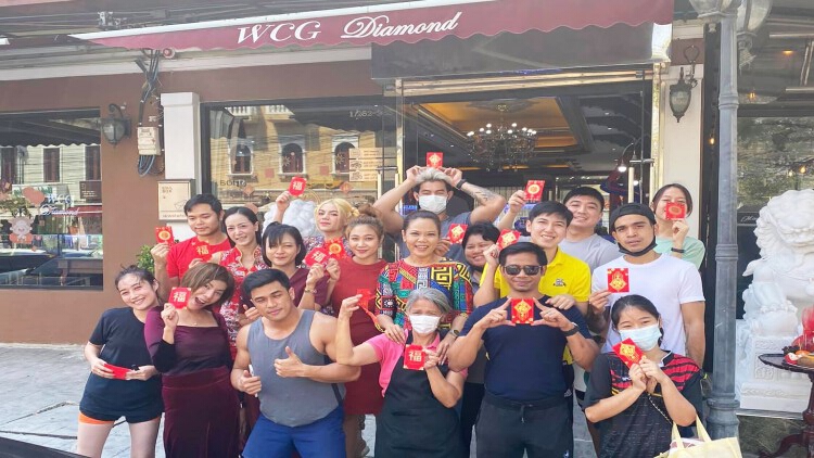 ผู้บริหารและพนักงาน “HAPPY GYM” และ “WCG DIAMOND”ร่วมกิจกรรมเนื่องในเทศกาลตรุษจีน 2564