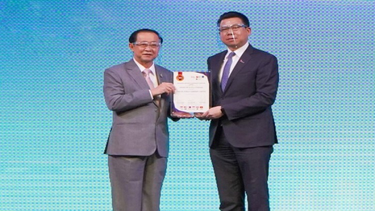 ไทยออยล์ รับรางวัล ASEAN Top 20 PLCs