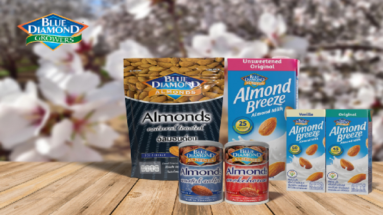 ฤดูดอกอัลมอนด์ผลิบานสะพรั่งสวยงามที่แหล่งปลูกอัลมอนด์ในรัฐแคลิฟอร์เนีย