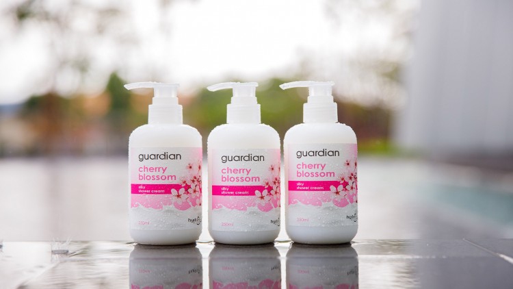 ใหม่!! "ครีมอาบน้ำ การ์เดี้ยน เชอร์รี่บลอสซั่ม"