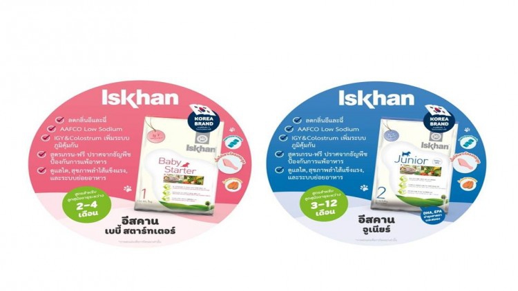  อีสคาน Iskhan อาหารน้องหมาแมว นำเข้าจากเกาหลี