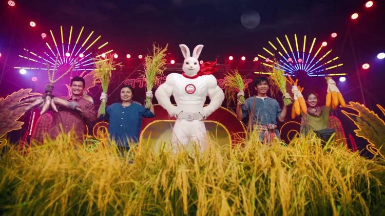  เจียไต๋เปิดตัวหนังโฆษณาปุ๋ยตรากระต่าย มอบความชัวร์แบบเด๊ะเด๊ะ