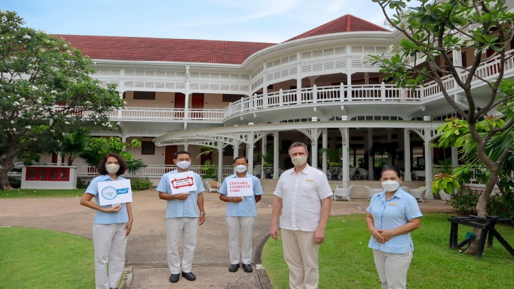 รร.เซ็นทาราแกรนด์ หัวหิน เสริมความมั่นใจการให้บริการต่อเนื่อง