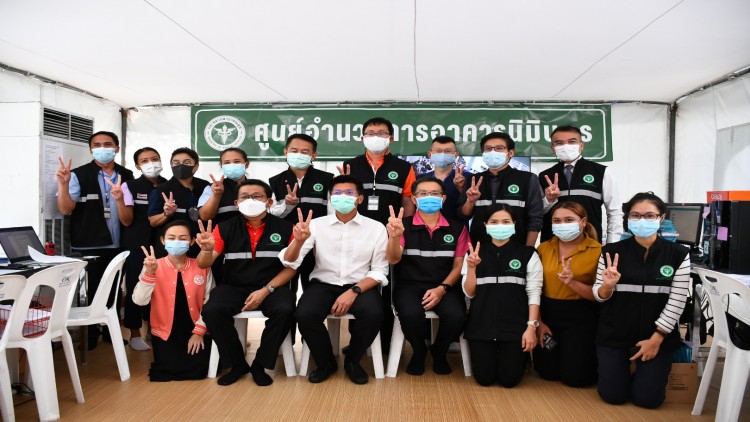 กรมการแพทย์ โชว์ความพร้อมศูนย์แรกรับฯ นิมิบุตร และศูนย์วัคซีนบางซื่อ