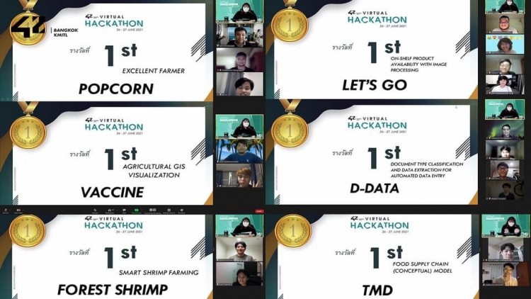 กิจกรรม "Virtual Hackathon by 42 Bangkok X CPF"