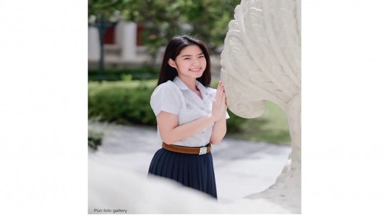 ดีกรีน่ารักสดใสโดนใจ  "แพร พิมพ์อารยา" เฟรชชี่น้องใหม่