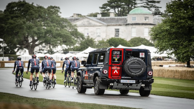 งาน   Goodwood Festival of Speed – ร่วมกับทีมนักปั่นจักรยานสุดเท่"