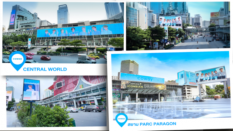 COWAY ขอบคุณเสียงตอบรับแคมเปญโฆษณา "COWAY x BTS"