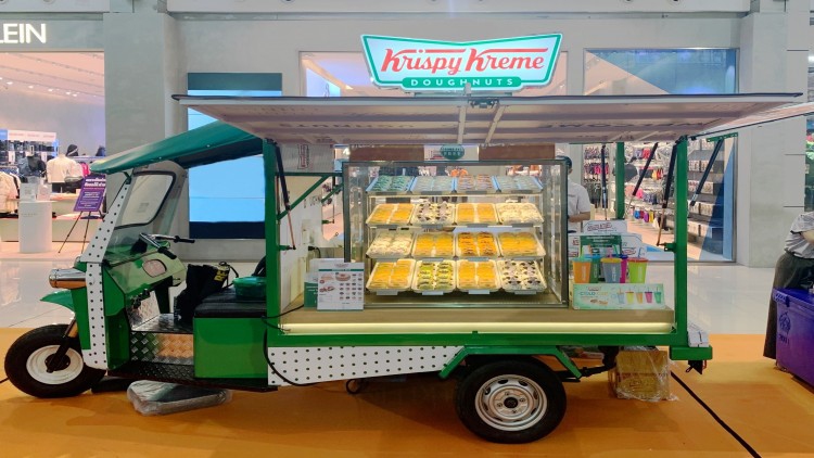 คริสปี้ ครีม ขยายฐานแฟนคลับ รุกต่างจังหวัดด้วยฟู้ดทรัคความอร่อย