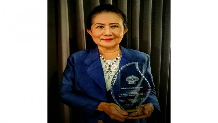 ศ.ดร.ศุภวรรณ ตันตยานนท์ รับรางวัลสุดยอดนักเคมีสตรีจากองค์กรโลกด้านเคมี IUPAC