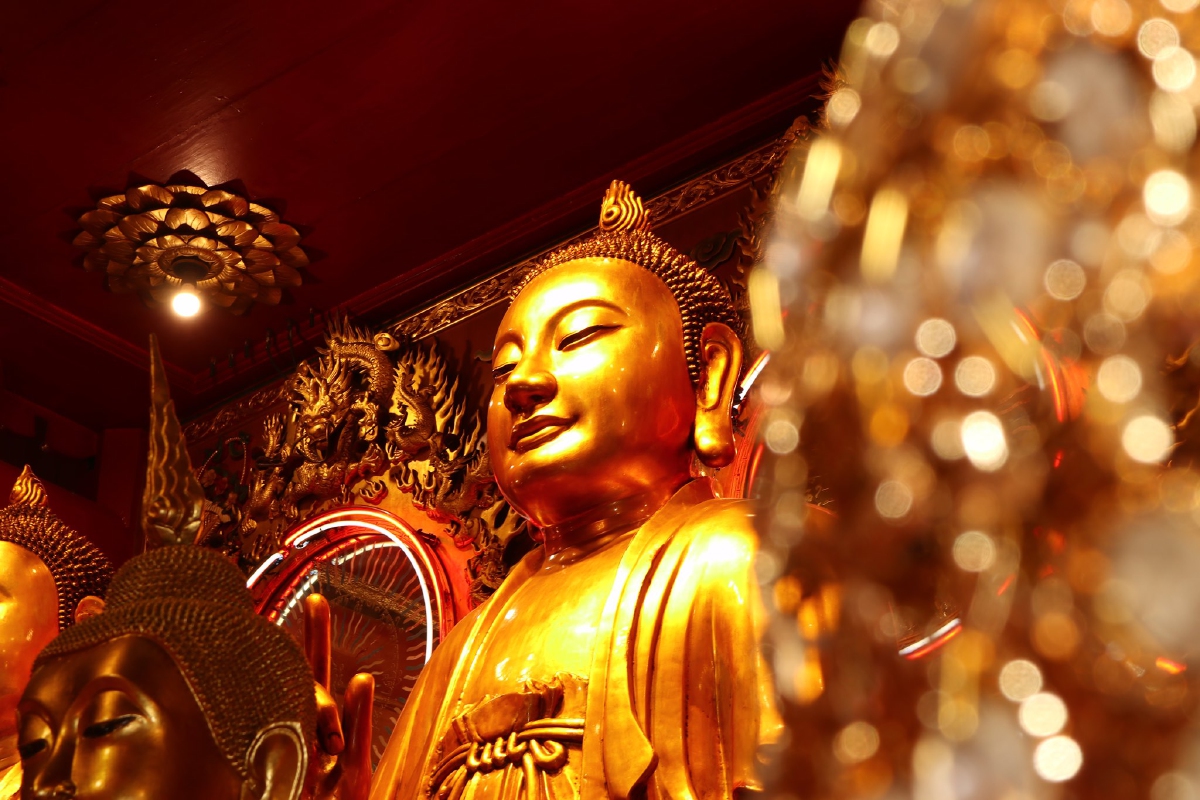 "ถือศีล กินเจ" วัดเล่งเน่ยยี่ ตามคติมหายาน