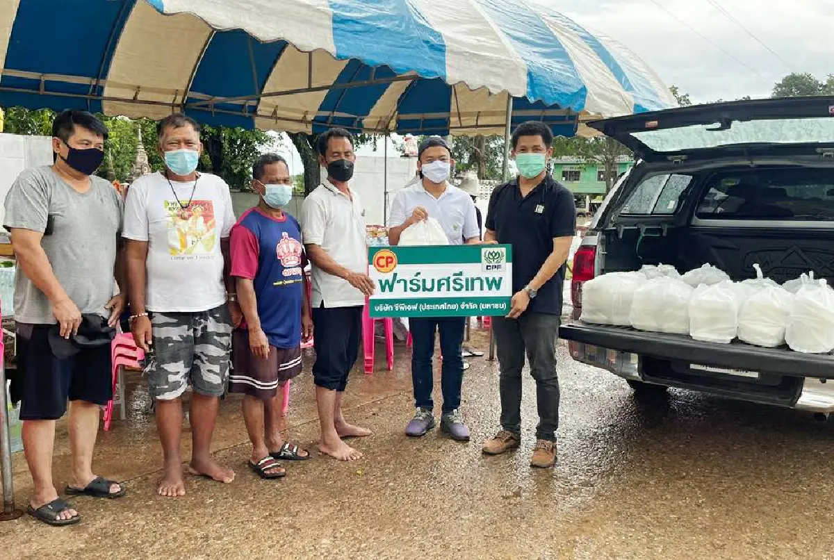 ซีพี-ซีพีเอฟ เดินหน้า “ส่งอาหารจากใจ สู้ภัยน้ำท่วม”