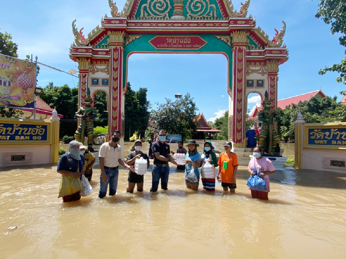 ซีพี-ซีพีเอฟ เดินหน้า “ส่งอาหารจากใจ สู้ภัยน้ำท่วม”
