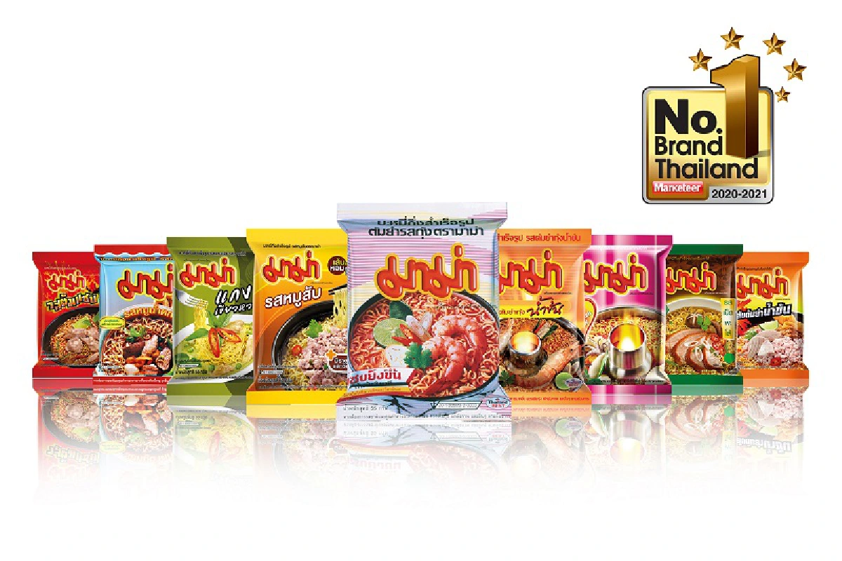“มาม่า” ตอกย้ำความเป็นแบรนด์แห่งผู้นำ คว้ารางวัล No.1 Brand ต่อเนื่อง 10 ปี