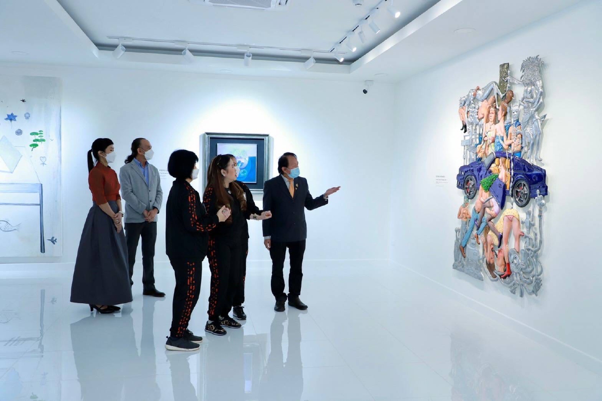 "กรมพระศรีสวางควัฒนฯ" ทรงติดตามความคืบหน้าการ​เตรียมงานนิทรรศการเทิดพระเกียรติ สมัญญา “สิริศิลปิน”