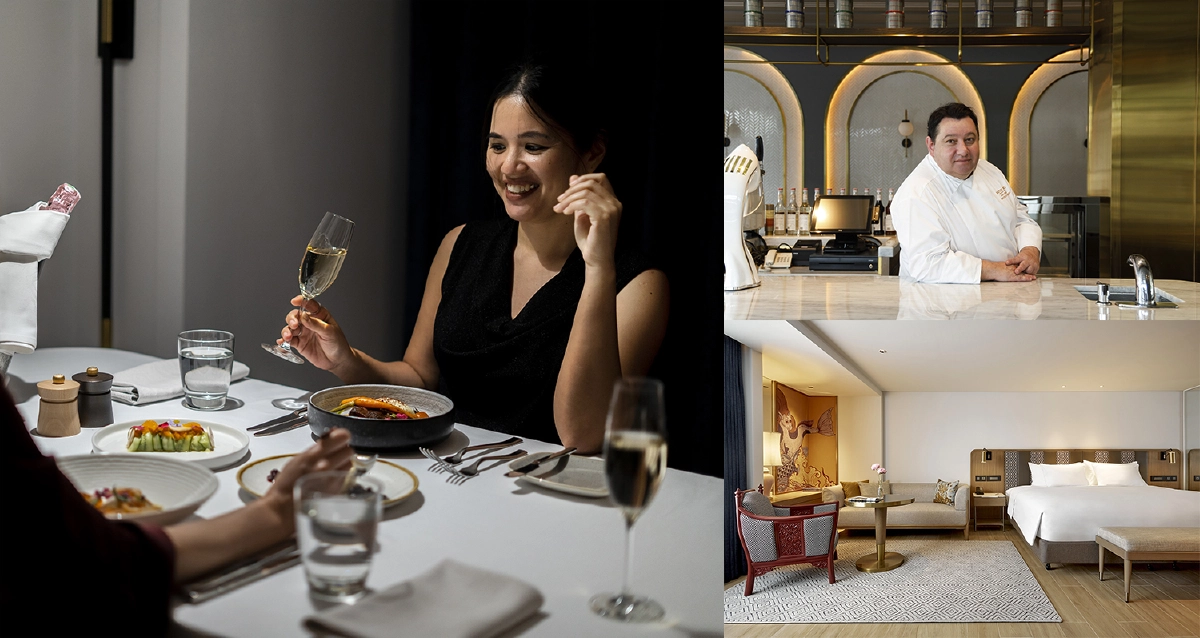 ดื่มด่ำการพักผ่อนระดับลักซ์ชัวรี่ แพ็คเกจ “Luxury Dine’Cation” โรงแรมมณเฑียร สุรวงศ์ กรุงเทพฯ