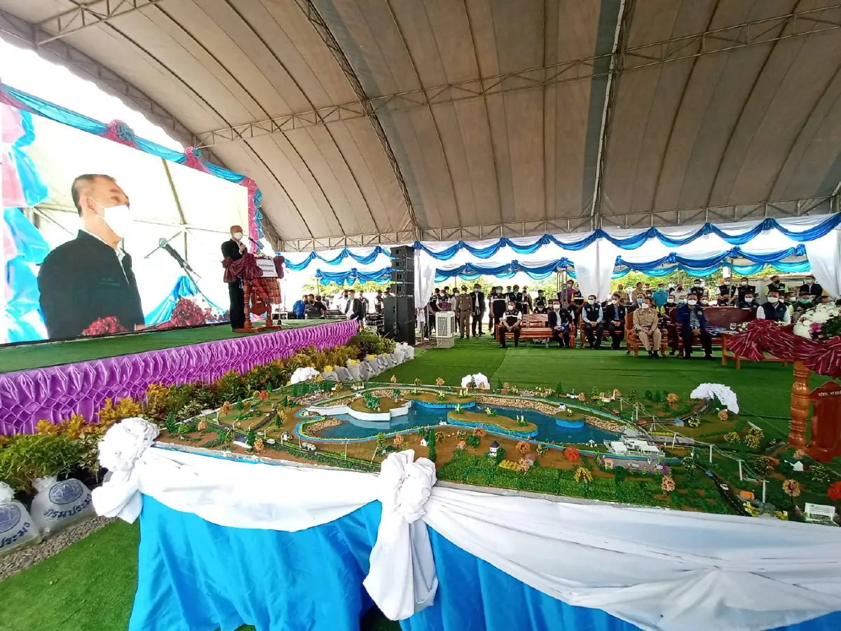 รมว.กษ. ติดตามความก้าวหน้า “หนองช้างใหญ่โมเดล” เก็บน้ำได้แล้ว