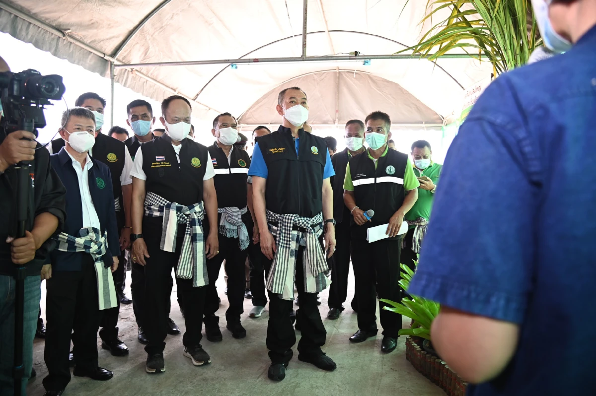 ตรวจ "เกษตรผลิต พาณิชย์ตลาด" ยุทธศาสตร์ตลาดนำการผลิต สินค้าเกษตรอินทรีย์