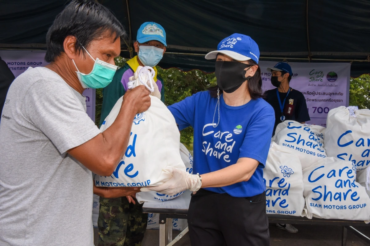 "กลุ่มสยามกลการ" ร่วมใจส่งความช่วยเหลือผู้ประสบอุทกภัย อบต. บ้านคลัง อ.บางบาล จ.พระนครศรีอยุธยา